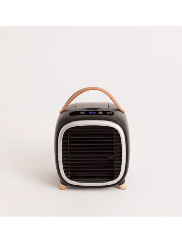 CREATE Mini-Tischventilator in Schwarz - (B)21,5 x (H)22,5 x (T)19 cm