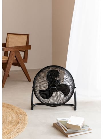 CREATE Staande ventilator ''Retro'' zwart - (B)40,5 x (H)41 x (D)20 cm