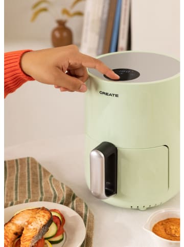 CREATE Frytkownica beztłuszczowa w kolorze miętowym - 1,5 l