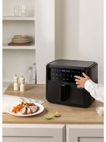 CREATE Heißluftfritteuse ''Dual'' in Schwarz - 10 l