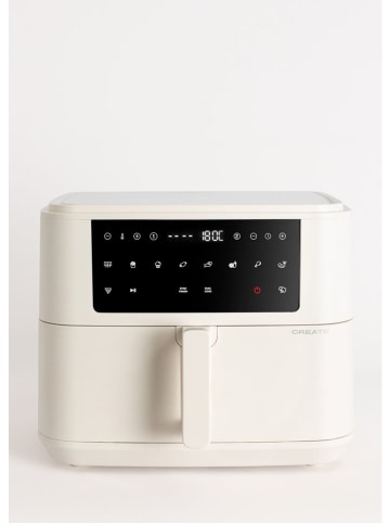 CREATE Heißluftfritteuse ''Dual'' in Creme - 10 l