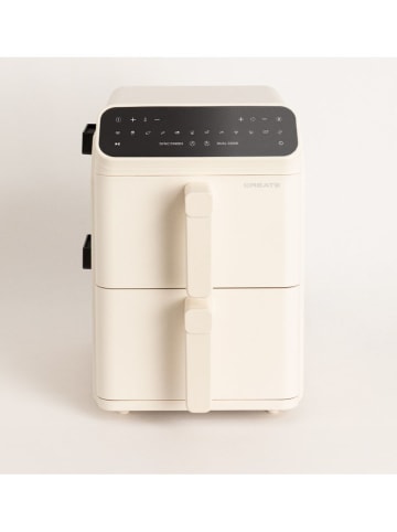CREATE Heteluchtfriteuse ''Dual Stack'' crème - 11,2 l