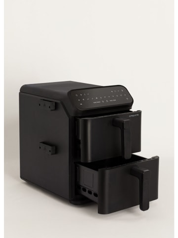 CREATE Heteluchtfriteuse ''Dual Stack'' zwart - 11,2 l