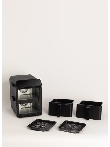 CREATE Heteluchtfriteuse ''Dual Stack'' zwart - 11,2 l