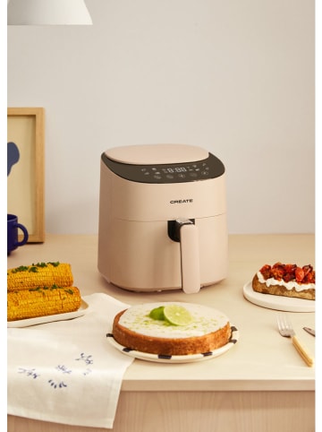 CREATE Heteluchtfriteuse ''Pro Compact'' beige - 3,5 l