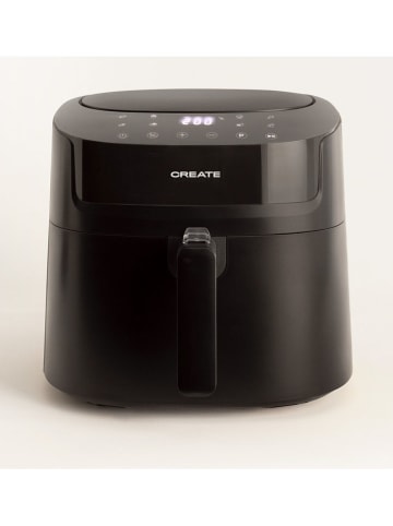 CREATE Heißluftfritteuse ''Pro'' in Schwarz - 6,2 l