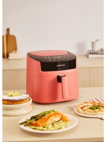 CREATE Heißluftfritteuse ''Pro'' in Terrakotta - 6,2 l