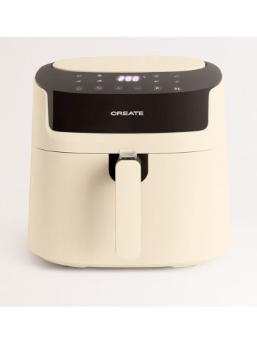 CREATE Heißluftfritteuse ''Pro'' in Creme - 6,2 l