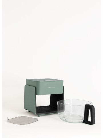 CREATE Frytkownica beztłuszczowa "Studio Crystal" w kolorze zielonym - 4,2 l