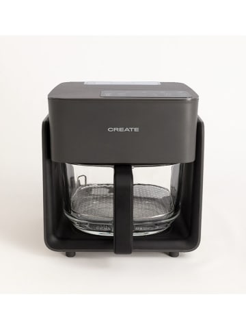 CREATE Heteluchtfriteuse ''Studio Crystal'' zwart - 4,2 l
