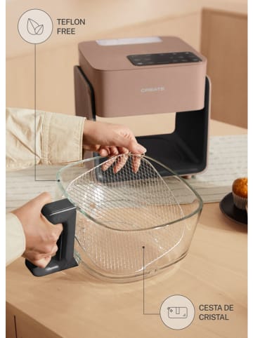 CREATE Heteluchtfriteuse ''Studio Crystal'' lichtbruin - 4,2 l
