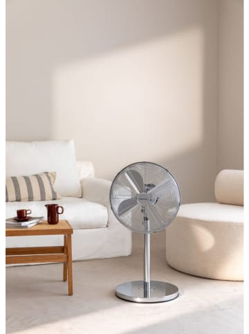 CREATE Wentylator stojący "Easy" w kolorze srebrnym - 50 W