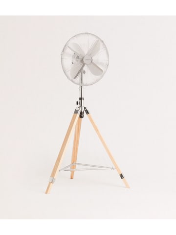 CREATE Staande ventilator beige/zilverkleurig - 50 W