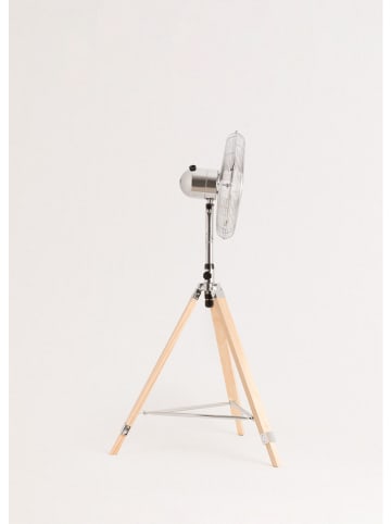 CREATE Wentylator stojący w kolorze srebrno-beżowym - 50 W