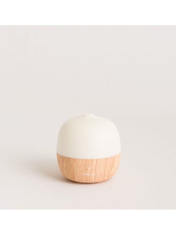 CREATE LED-Aromadiffusor in Beige/ Weiß - (H)12 x Ø 12,3 cm