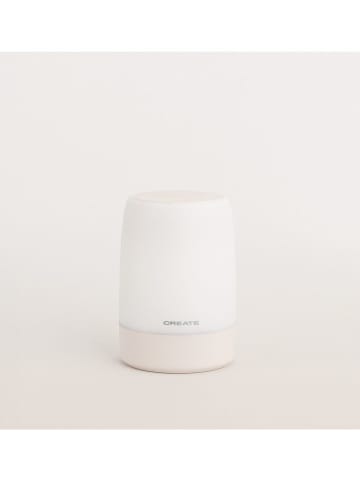 CREATE Lampka nocna LED w kolorze kremowym - wys. 15 x Ø 10,5 cm