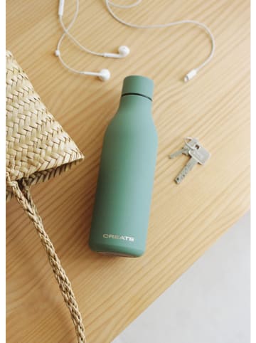 CREATE Thermoflasche in Grün - 550 ml