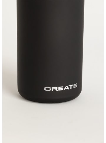 CREATE Butelka termiczna w kolorze czarnym - 550 ml