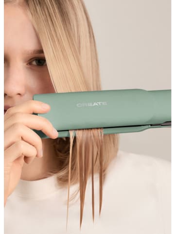 CREATE Haartrockner & Glätteisen ''Ceramic Air Styler Dual'' in Grün