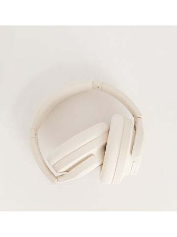 CREATE Słuchawki nauszne Bluetooth "Anc Studio" w kolorze kremowym