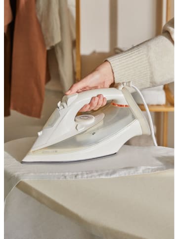 CREATE Żelazko parowe "Iron Flat" w kolorze kremowym - 3000 W