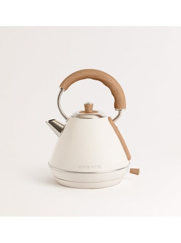 CREATE Wasserkocher ''Retro'' in Creme - 1 l