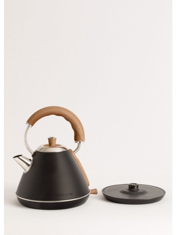 CREATE Waterkoker ''Retro'' zwart - 1 l