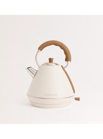 CREATE Czajnik "Retro" w kolorze kremowym - 1,7 l
