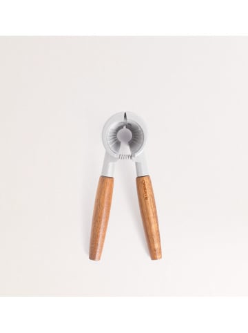 CREATE Nussknacker in Hellbraun/ Silber - (B)10,9 x (H)20 x (T)6,3 cm