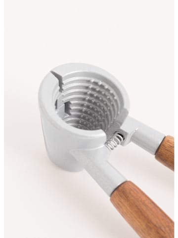 CREATE Nussknacker in Hellbraun/ Silber - (B)10,9 x (H)20 x (T)6,3 cm