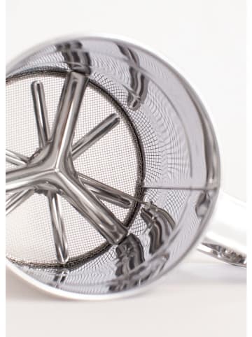CREATE Meelzeef zilverkleurig - (B)15,8 x (H)10,5 x (D)9,4 cm