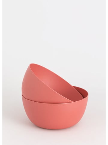 CREATE Miski outdoorowe (2 szt.) w kolorze pomarańczowym - Ø 18,5 cm