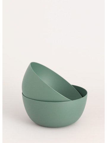 CREATE Miski outdoorowe (2 szt.) w kolorze zielonym - Ø 18,5 cm