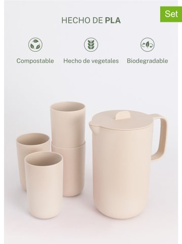 CREATE 5tlg. Outdoor-Trinkset in Creme