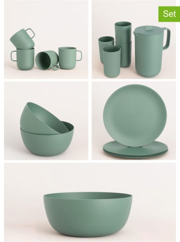 CREATE 16-delige outdoorserviesset groen