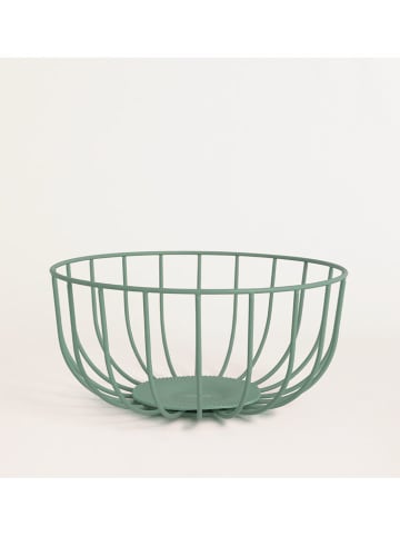 CREATE Obstkorb in Grün - (H)12,6 x Ø 27 cm