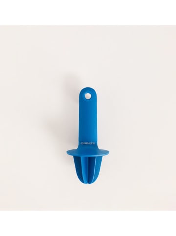 CREATE Ręczna wyciskarka w kolorze niebieskim do cytryn - dł. 21,1 cm