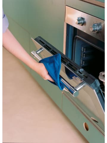 CREATE Łapka kuchenna w kolorze niebieskim - 21,5 x 17,5 cm