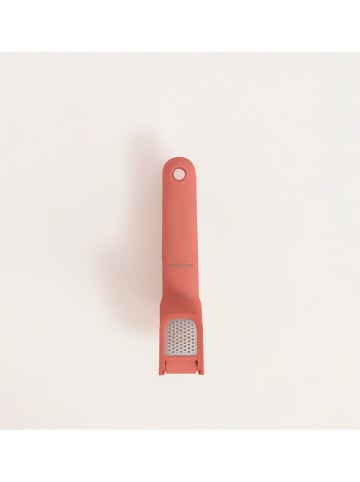 CREATE Knoflookpers terracotta - (B)23,8 x (H)8 x (D)6,2 cm