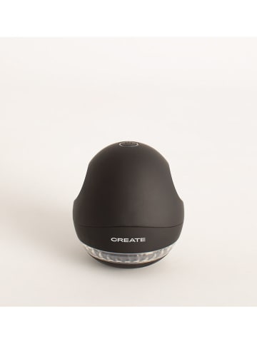 CREATE Elektryczna golarka w kolorze czarnym do ubrań - wys. 9 x Ø 12 cm