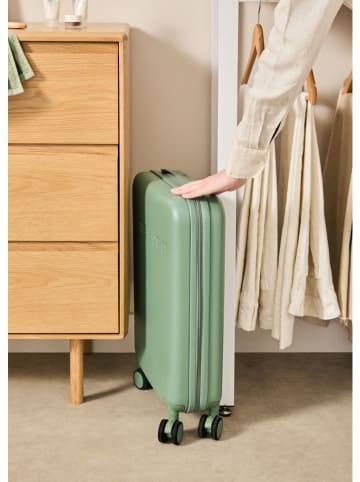 CREATE Hardcase trolley mintgroen - (B)37,5 x (H)54 x (D)24 cm