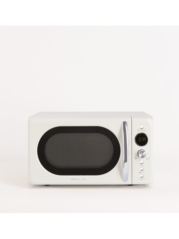 CREATE Kuchenka mikrofalowa "Retro" w kolorze kremowym - 700 W