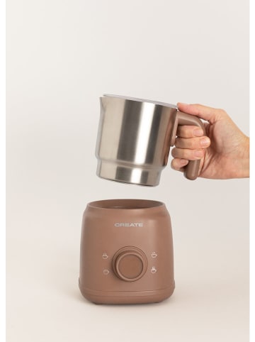 CREATE Milchaufschäumer ''Retro'' in Grün - 350 ml