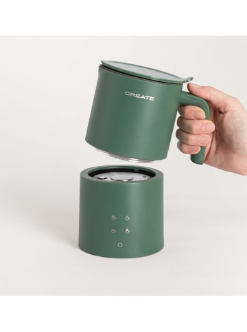 CREATE Melkopschuimer ''Studio Pro'' groen - 620 ml