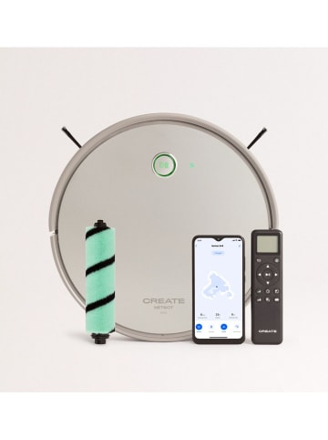 CREATE Robot sprzątający "Netbot S40" w kolorze beżowym