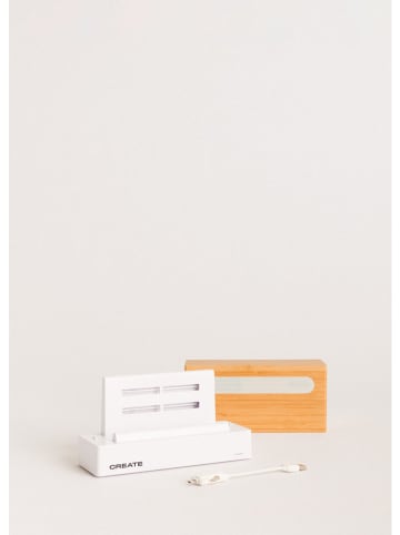 CREATE Smartphonesterilisator lichtbruin - (B)23 x (H)20 x (D)8 cm