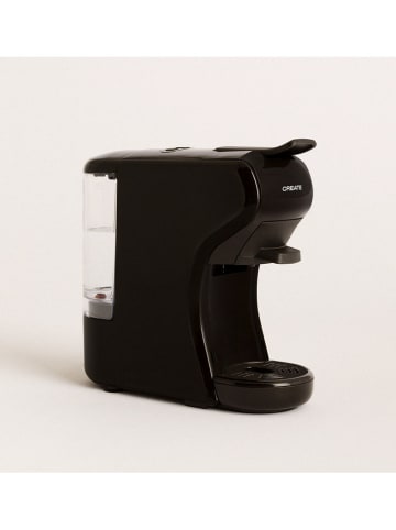 CREATE Kapselkaffeemaschine ''Potts'' in Schwarz - (B)14,3 x (H)30 x (T)27,9 cm