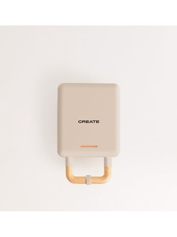 CREATE Sandwichmaker ''Studio Individual'' in Beige - 600 W