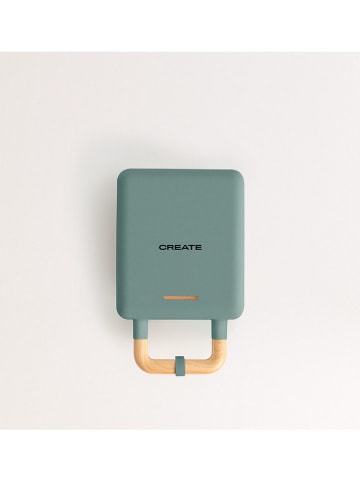 CREATE Opiekacz "Studio Individual" w kolorze zielonym do kanapek - 600 W
