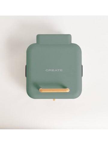 CREATE Wielofunkcyjny grill "Studio Pro" w kolorze zielonym - 1400 W